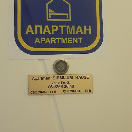 Sirmijum Hause Διαμέρισμα Σρέμσκα Μιτρόβιτσα Εξωτερικό φωτογραφία